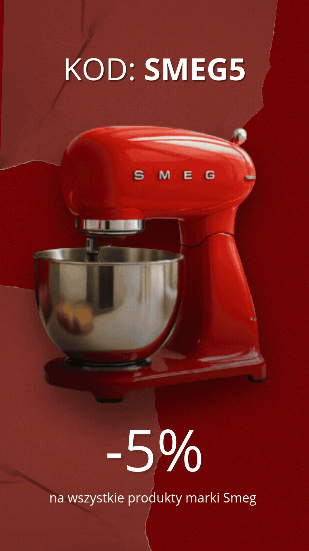 Roboty planterne marki SMEG